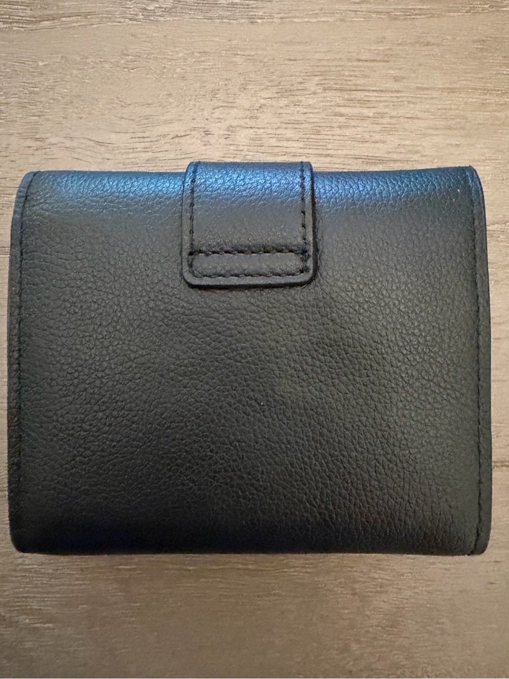NWOT Celine Black Leather Fine Strap Wallet Nino in Supple Grained Calfskin - Picture 6 of 9